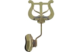 GEWA Marschnotställ Trombon - Mässing - Stor Lyra - 2 knappar - Med klämma för bägarefäste