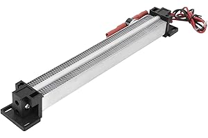 FAFEICY Elemento de Calefacción PTC Calentador de Aire Tubo Calefactor Cerámico Eléctrico AC 220V 600W Elemento Calefactor Termostático Cerámico PTC Aislado