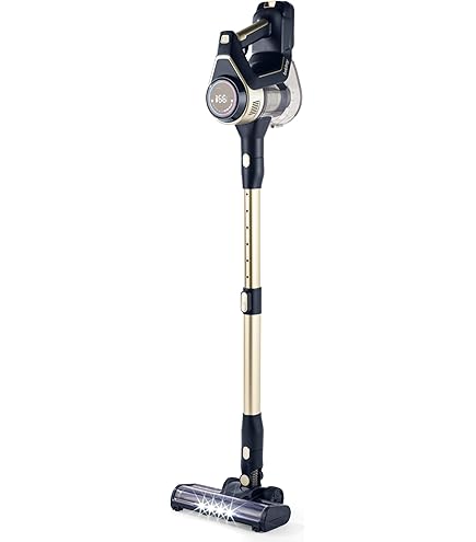 Beldray BEL0776IBVDE Airgility Cordless Vacuum Cleaner – Converts to Handheld Vacuum with Spare HEPA Filter Included, 22.2V Upright Vacuum, Motorised Brush with LED Lights, Up To 40 Mins Runtime, Blue