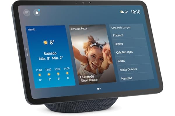 Amazon Echo Show 11 (última generación): pantalla Full HD de 11", con colores brillantes, más espacio de interfaz, audio espacial y Alexa (gris grafito)