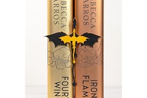 YCWSSB Inserto Per Libro – Drago Fourth Wing, Segnalibro Drago 3D Fatto A Mano, Decorazione Per Libreria In Nero E Oro, Accessorio Fantasy Per Amanti Dei Libri, Inserto Di Drago Volante Per Angolo Lettura