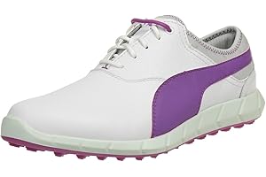 PUMA Ignite Golf Spikeless Damen Golfschuhe Golf Leder weiß 189109 02