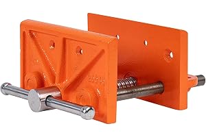 Ponny POJ26545 Lätt träarbetare skruvstäd, orange, 4 1/2 tum
