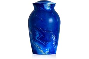 MAKEY'S Large Urns for Human Ashes Adult Male,Affordable Cremation Urn for Crematory or Funeral
