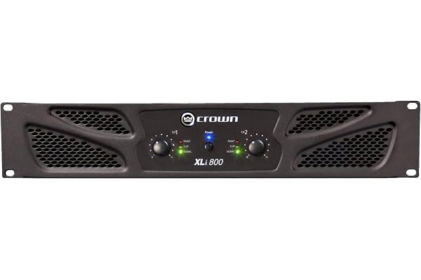 CROWN XLI800 Amplificateur 2 x 300 W sous 4 ohms - Noir