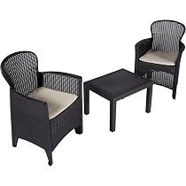 VERDELOOK Tenerife Klapptisch 78x78x74 Cm – Holzoptik, Grau, Für Terrasse & Garten