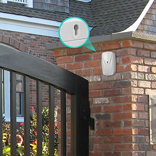 Funk Wetterstation Innen Außen, Oria® Digitales Wetterstation mit Hygrometer Thermometer Wetterprognose Dual Alarm und Anzeige auf Außensensor - 6