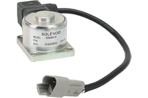ARAMOX 01660910 01660911 03938010 Zawór Elektromagnetyczny Płomieniowy 12V Zawór Wyłączający o Wysokiej Wydajności dla Silnika Wysokoprężnego HATZ L M