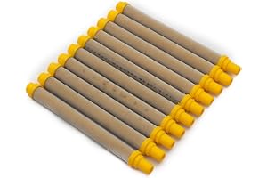 Uppsättning med 10 Airless filter 100 mesh rostfritt stål för Wagner sprutpistol – robust skärmfilter reservdel lackering 103