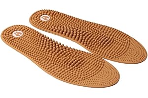 Revs Reflexología y Masaje de Acupresión Salud Plantillas, para Hombres y Mujeres