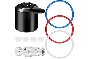 EATBALE Części zamienne do Instant Pot Duo 5, 6 Quart (5/6QT) zawierają pierścień uszczelniający, zawór pływakowy uwalniania pary, uchwyt uwalniający parę, zestaw akcesoriów do zaworów pływakowych (8