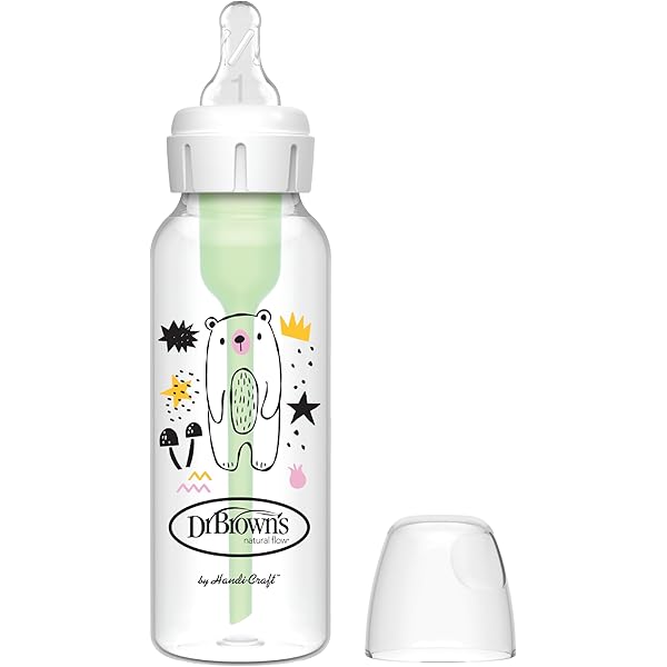 Dr Browns Baby Bottles Glass Brown's Natural Flow Anti-Colic