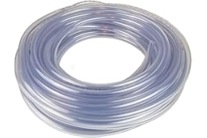 FS FITTINGSTORE Fittingstore - METERWARE - PVC-Schlauch ohne Gewebeeinlage Glasklar - Lebensmittelqualität - FDA Zulassung - Trinkwasserschlauch Druckluftschlauch (Innen x Außen: 10 x 13 mm)