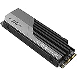 Silicon Power 1TB XS70 Nvme PCIe Gen4 M.2 2280 Internal Gaming SSD W/R Up to 7,300 MB/6,000/s, w/DRAM Cache (SP01KGBP44XS7005