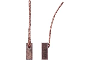 HOBBYPOWER24 Spazzole di carbone Bronzo Carbone per diversi Motori Auto 6 X 6 X 15 mm/6 X 6 X 15 mm/12 – 24 Volt