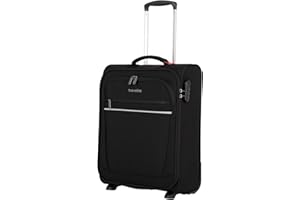 travelite Maleta equipaje de mano de 2 ruedas con candado, serie CABIN: blando compacto, 52 cm, 39 litros