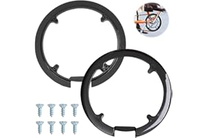 YAHUNI 2 Pezzi Catena Ruota Copertura Anello di Catena Proteggere la Ruota Posteriore della Bicicletta Catena Bicicletta Copertura di Protezione della Catena Evitare per 42t e 44t