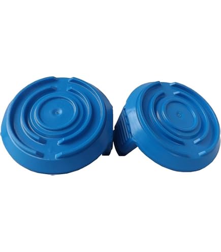 Lot De 4 Capuchons De Rechange Pour Débroussailleuse Mac Allister MGTP18Li - Bleu, Matériau ABS Résistant