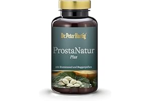 Dr. Peter Hartig ProstaNatur Plus, unterstützt ihre Prostata, Zink, Selen, Vitamin E, 120 Kapseln 4-Monats-Vorrat lactose- und hefefrei