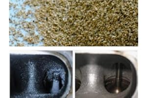 MASCOTA PRODUCTS Sand Blasting Walnut Shell Cabinet Tumbler Polisher Grit 0.6-1 mm 16/50 Mesh 5kg