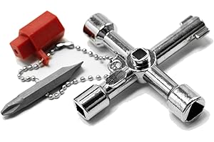 SZCXDKJ (6-kierunkowy) klucz do grzejnika, klucz do skrzynki mierniczej do elektrycznego ogrzewania gazowego w Wielkiej Brytanii, klucz licznika klucz gazomierza pudełko klucz chłodnicy klucz zawór klucz okrągły klucz do kranu wody klucz klucz otwarty klucz