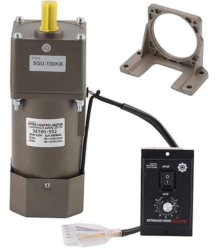 Motoriduttore 220V Akozon 90W - Regola La Velocità E Inverti Il Senso Di Marcia! Perfetto Per Officine E Lavori Pesanti - Foto 8