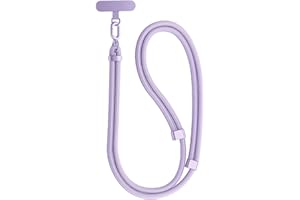 MORSUNBELA Cuerda para Movil Cordon para Movil, Colgador Móvil Cuello, Cmcuerda Móvil Ajustable de 80cm, Cordón para Teléfono Compatible con la Mayoría de los Funda