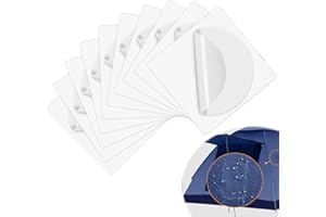 YUFFQOPC 10 Pcs Tent Repair Tape Kit, Tent Repair Kits Waterproof Patch Clear Airbed Repair Tape Air Bed Transparent Outwear Repair Patches Down Jacket Repair Patch, Bouncy, Air Bed, Awnings, Raincoat
