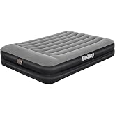 Bestway 67403 &Ccedil;ift Kişilik 2 Katlı Pompalı Şişirilebilir Yatak 220V Yatak, Unisex, Tek Beden