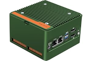 PeeliCeeli 4 Bay NAS Mini PC Low Power N100, 4 x NVMe Micro NAS Server with Dual 2.5GbE i226V, Network Attached Storage for Home Pocket with USB3.2, Barebone (NO RAM/SSD/System)