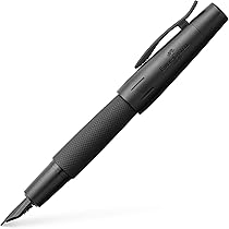 thumbnail interactive-video image 1 of Faber-Castell E-Motion Pure Black Ballpoint Pen - Twist Mechanism, High-Quality Executive Pen 1 of 5