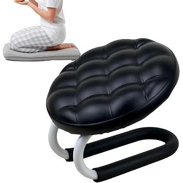 Tabouret De Méditation Et Prière - Hauteur Réglable, Base Antidérapante, éponge Confort, Portable - 12