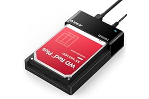 ORICO Docking Station Esterna USB 3.0 SATA per Dischi Rigidi SATA da 2,5/3,5 Pollici, Docking Station per Dischi Rigidi da 5 Gbps con Capacità Fino a 24 TB [Supporta UASP] 2230/2242/2260/2280
