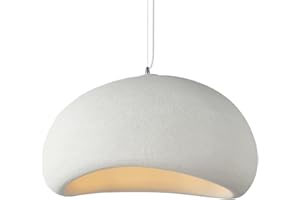 HVKVHVY Lampadario moderno a sospensione, 30 luci a sospensione, attacco E27, stile giapponese Wabi-Sabi, a forma di nido d'uccello, lampada a sospensione moderna per sala da pranzo, corridoio, ristorante