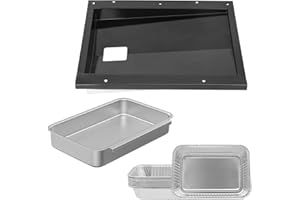 BBQ Future 69803 Fettauffangschale für Weber Spirit 2 Brenner-Grills, Spirit 210 und 220 Grills E/S210 E/S220 E/S215, Fettauffangschale mit 83156 93305 Auffangwanne und 10