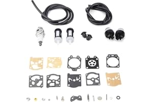 Haofy Vergaser-Reparatursatz Überholter Satz für FS36 FS40 FS44 Grasschneider