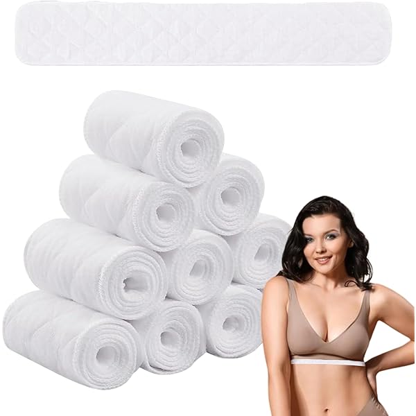 Satinior 20 Pièces Doublure De Soutien-Gorge Pour Transpiration Pad Sous Les Seins De Coton à 3 Couches 18 X 3 Pouces (Blanc) Dès 15,99 € - Sur