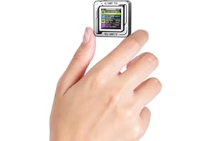 DOCKCASE Pocket M.2 NVMe Smart SSD Case- Protezione Dalla Perdita di Potenza 3s, Monitoraggio Salute SSD, USB-C 3.2 (10Gbps) NVMe Case, Supporta SSD M.2 NVMe/PCle 2230 fino a 2TB- Nero