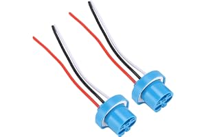 aqxreight Auto Parts 9007 Female Socket Harness Strålkastare Dimma Light Universal för 9004 HB1 HB5-glödlampor 12V-24V med öv