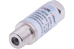 DUR-line Mini ampli de ligne satellite et DVB-T 18 dB