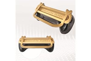 Premium Trustella ELROI Kebab Maker | Create Flawless, Professional Skewers in Minutes | Heavy-Duty Aluminum, Non-Stick, Easy Clean | The Ultimate BBQ Companion for Home Chefs (Gold)