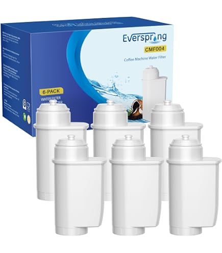 Lot De 4 Filtres à Eau Aquafloow - Pour Machines à Café Siemens, Bosch, Brita Intenza