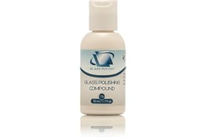 Glaspolish 50 ml (17 oz) glaspolering ceriumoxid förening för professionell optisk polering av alla glasytor – 1,2 mikron – GP14003