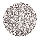bajoplatos de mimbre para decorar Ideal para decoración de hogar, cocina, comedor, hotel y mesa de bodas.