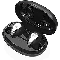 LCARE Airdots TWS True Wireless Earbuds with BT v5.0, IPX 4 Sweat and Water Resistance, in-Built Mic with Voice Assistant (Black), 1 Year Warranty