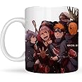 Gift Export Hub Anime Printed Coffee Mug - Naruto-Sasuke Edition: 330ml Ideal for Gifting and Presenting.(Akatsuki-C)