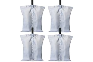 ABCCANOPY 4 Pack Gazebo Weight Bags Industrial Grade Heavy Duty Double-Stitched Sandbags