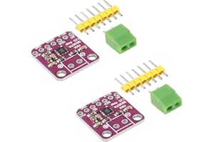 DUTTY MAX98357 I2S Class D Audio Amplifier Module Breakout Interface DAC Decoder Board for Arduino with Dupont Cable 2Pcs