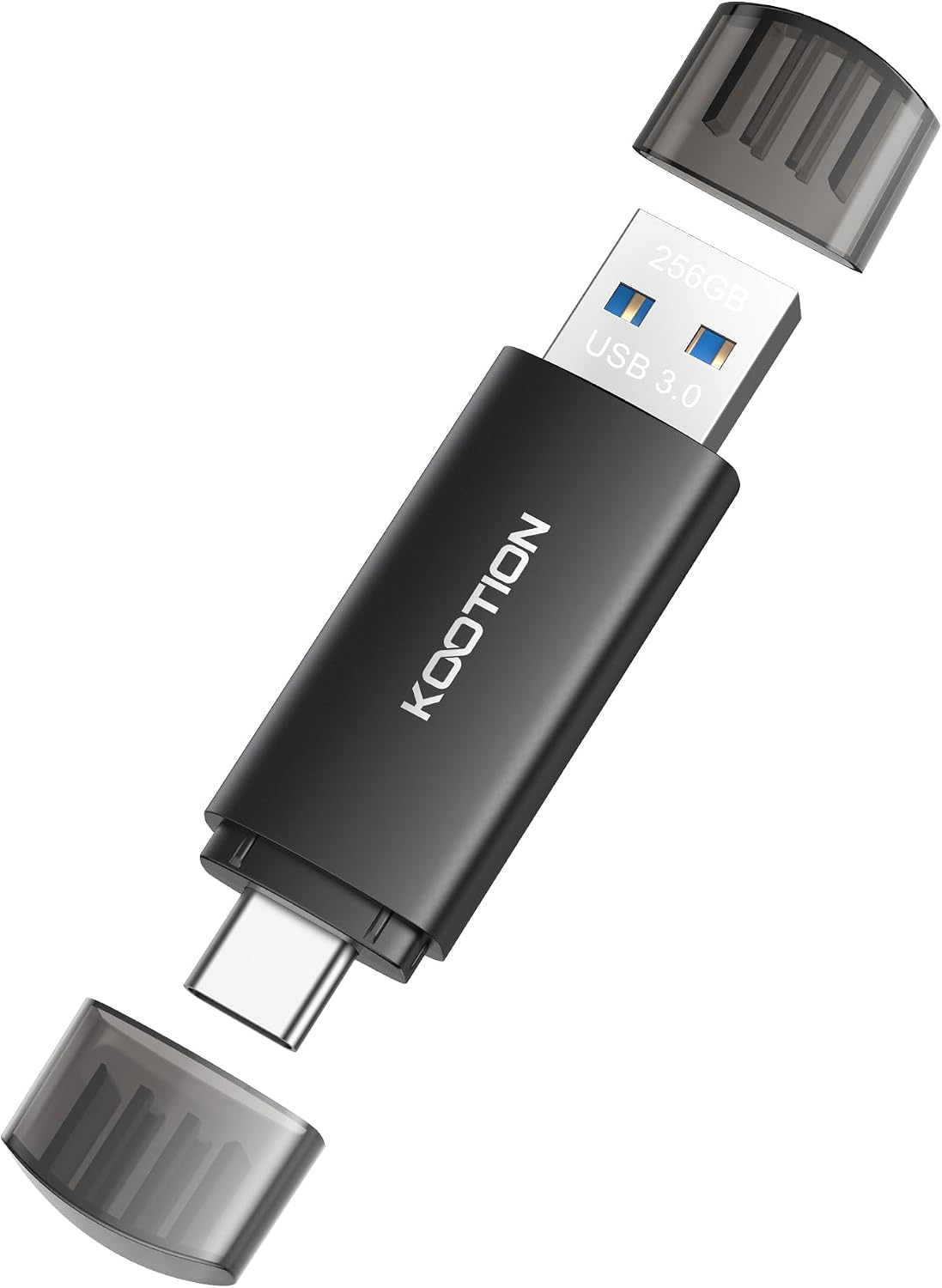 Memoria USB C 256 GB, KOOTION Pendrive C USB 3.0 OTG 2 en 1, Pendrive Tipo C Memoria 256 Gigas para Android/Window/PC/MacBook, Teléfono Huawei/Xiaomi/Samsung, Almacenamiento de Datos Externo