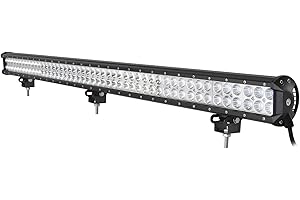 AUXTINGS 44 inch 288W LED Barre Projecteur Phare de Travail LED Spot Flood Light bar pour Feux Diurne lumière off road lampe Feu de recul Camion Remorque 4x4 Tracteur 12V 24V